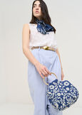 Pochette Bibyl in tessuto fantasia BLU Donna immagine n. 1