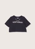 Save 100% cotton blouse NERO Woman image number 4