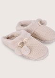 Pantofole Pris in ciniglia BEIGE GESSOROSA BOUQUET Donna immagine n. 2