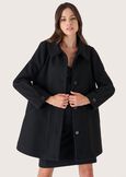 Cappotto in panno Sara NERO BLACK Donna immagine n. 1