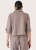 Camicia Cora 100% cotone GRIGIO TORTORA Donna immagine n. 3