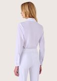 Camicia Alessia con ricamo BIANCO Donna immagine n. 3