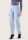 Pantalone Danielle 100% cotone denim DENIM LIGHT DENIM Donna immagine n. 2