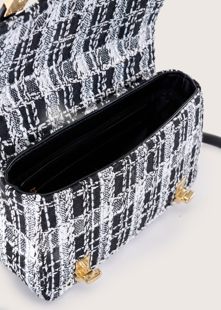 Pochette Bria in tweed BIANCO WHITE Donna , immagine n. 5