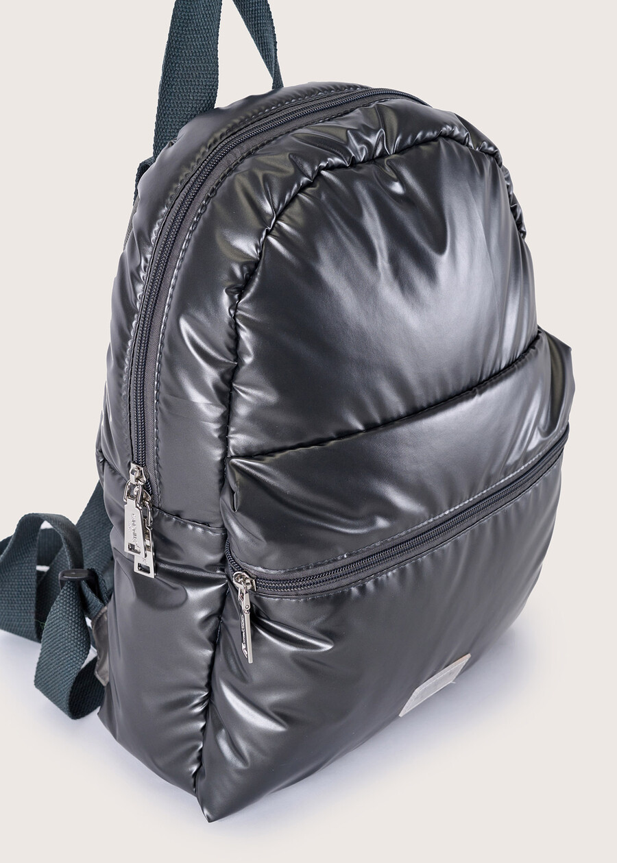 Zaino Benny in nylon GRIGIO GUN METALBLU LAGUNABLUE COLONIALMARRONE BRONZE Donna , immagine n. 3