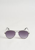 Occhiali metallo e glitter GRIGIO GUN METAL Donna immagine n. 2