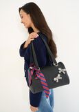 Bauletto Bowlbag A stampa cervo NERO Donna immagine n. 1