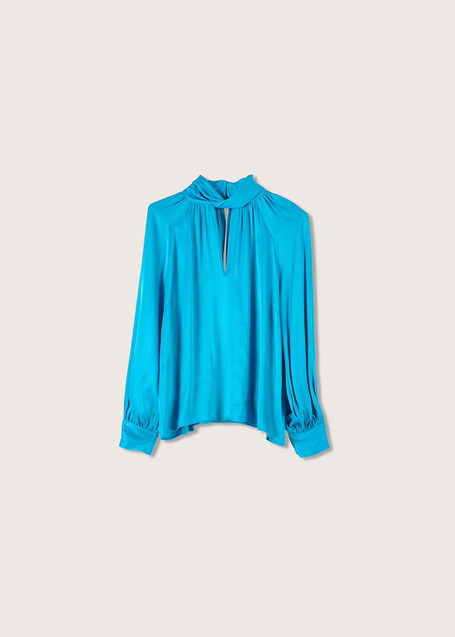 Blusa Chiara 100% viscosa BLUE COLONIAL Donna , immagine n. 5