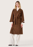 Cleope brown woolen coat MARRONE JAVA Woman image number 2