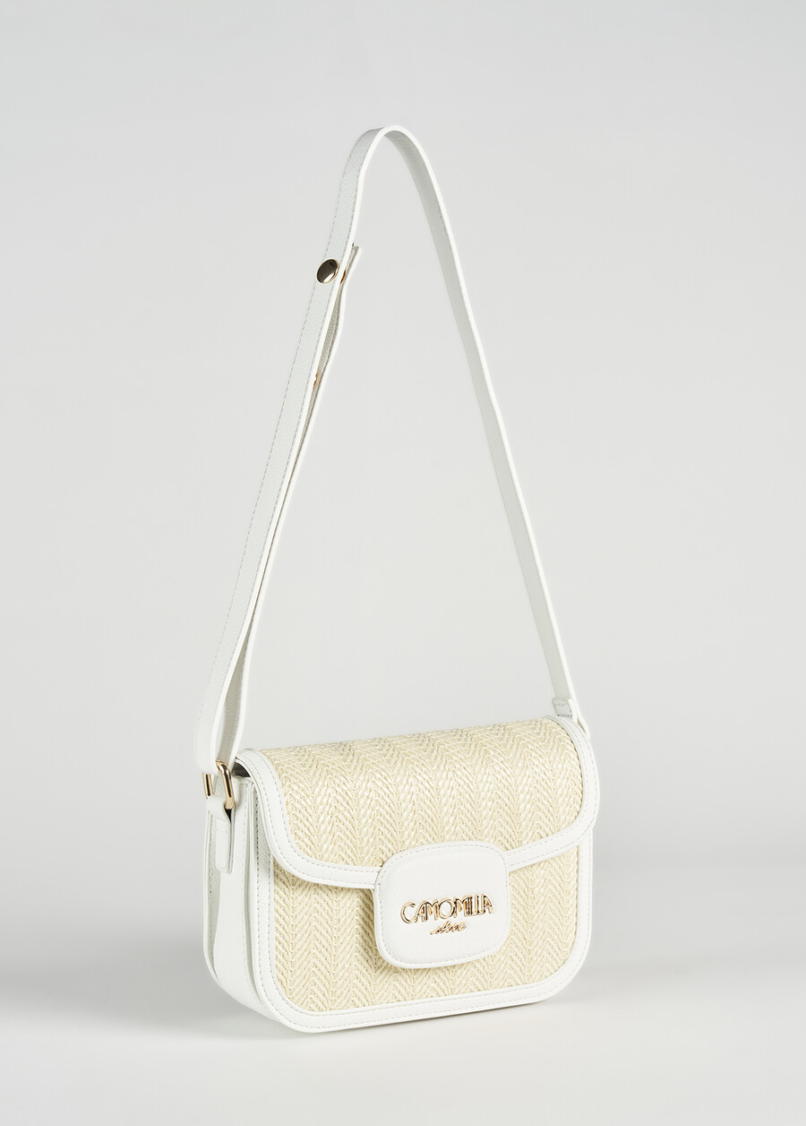 Tracolla Breona in paglia e stampa cervo BEIGE AVENABEIGE Donna , immagine n. 4