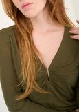 T-shirt Sabryn scollo a V VERDEVIOLA Donna immagine n. 2