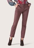 Dominik skinny trousers MARRONE CASTAGNA Woman image number 2