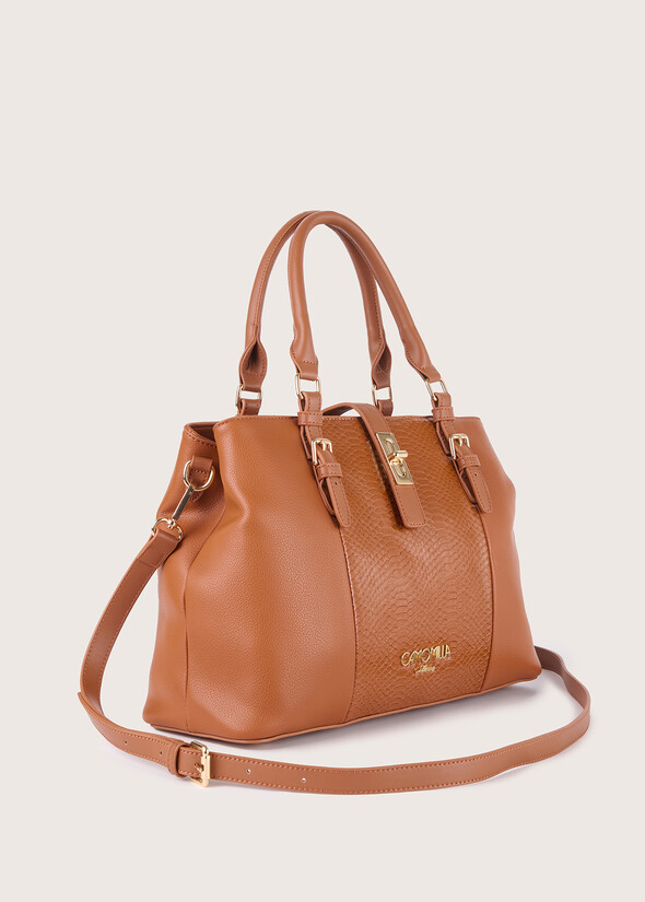 Borsa multiscomparto Baraka NERO BLACKMARRONE CARAMELLO Donna null