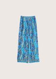 Plinia patterned trousers BLU FRENCH Woman image number 6