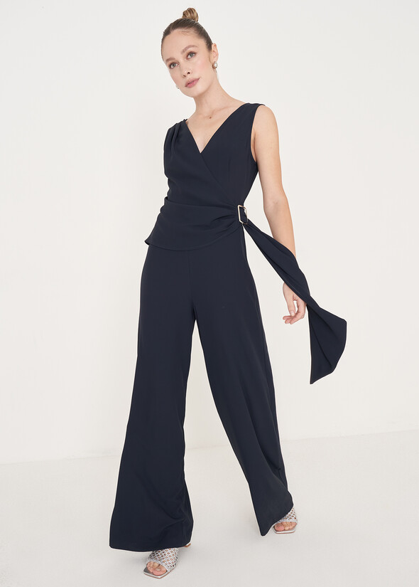 Taleda armhole jumpsuit BLUE OLTREMARE  Woman null