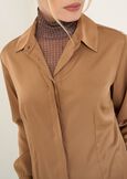 Camicia Alessia in satin MARRONEVERDE GARDENAZZURO AZZURRO Donna immagine n. 2