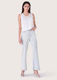 Pantalone Daniel con effetto sfumato BIANCO Donna immagine n. 1