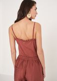 Tendy viscose slip top
 MARRONEBLU OTTANIO Woman image number 3