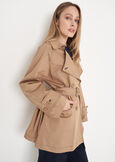 Ted cotton trench coat BEIGEBLU Woman image number 2
