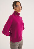 Marylin pure wool sweater ROSSO MAGENTAVERDE PAVONE Woman image number 1