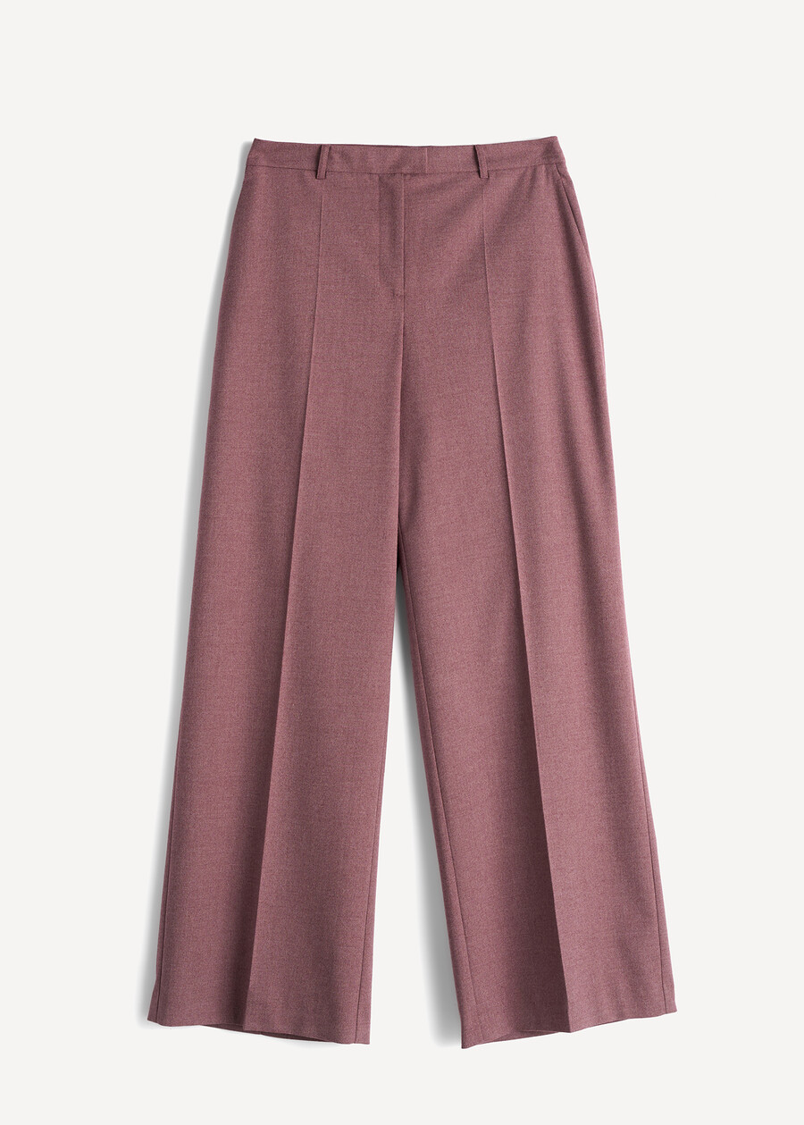 Giorgia wide-leg trousers ROSSO BORDEAUX Woman , image number 7