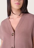 Costantin vest model cardigan MARRONE CARAMELLO Woman image number 2