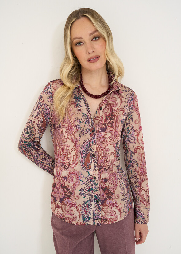 Camicia Caty ROSSO BORDEAUX Donna null
