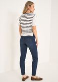 Kelly five-pocket jeggings GRIGIO GREYDENIM MEDIUM DENIM Woman image number 4