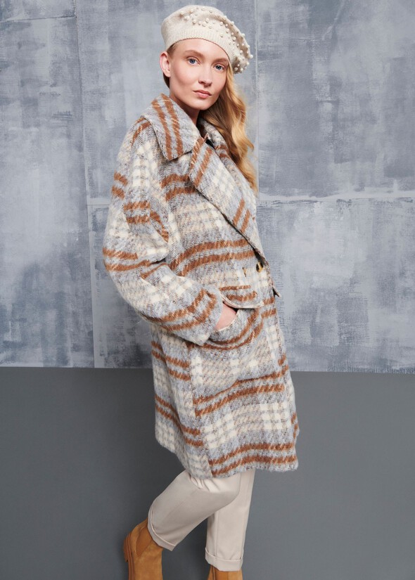 Celine wool-blend fabric coat CRAQC Woman null