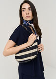 Borsa Belinda sacca a righe BLU BLUE Donna immagine n. 1