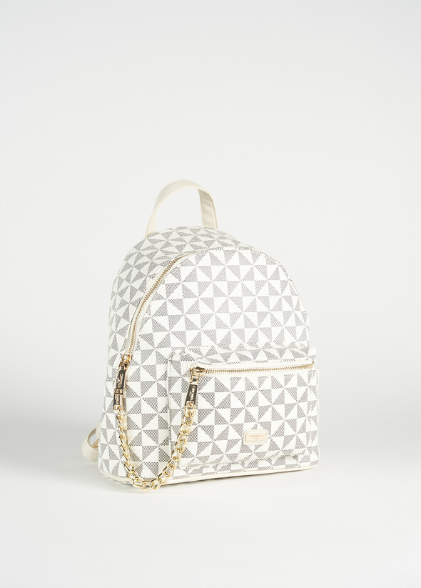 Billy eco-leather backpack BIANCO BURRO Woman null