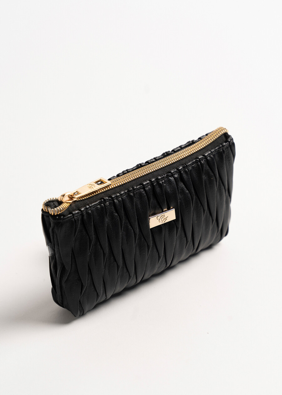 Priamo quilted coin purse NERO BLACKROSSO Woman , image number 2
