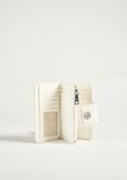 Percy woven eco-leather wallet BIANCO WHITE Woman image number 2