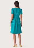 Abito Alba 100% cotone VERDE MENTA Donna immagine n. 3