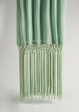 Stola Sanny viscosa e frange VERDE Donna immagine n. 2