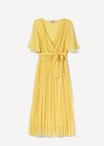 Amory Georgette Midi Dress GIALLOZAFFIBLUE TURCHESE Woman image number 5