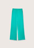 Pantalone Primo in viscosa BLU AQUAMARINE Donna immagine n. 5
