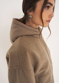 Paiper short puffer with hood GRIGIO TORTORA Woman image number 2