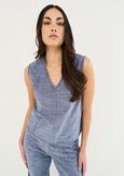 Top Taigo basic con scollo a V DENIM Donna immagine n. 1
