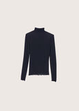 Maglia Stacey in viscosa NERO BLACKBEIGE LATTEBLU LAGUNAVIOLA IRISMARRONE TIERRAVERDE AVOCADO Donna immagine n. 5