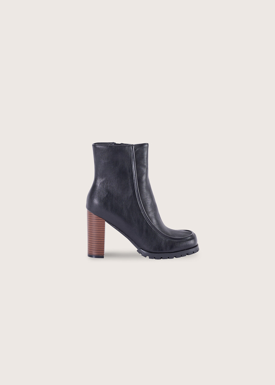 Sher eco-leather ankle boots NERO BLACK Woman , image number 3