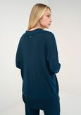 Cliff lurex knit cardigan AZZURO AZZURRO Woman image number 3