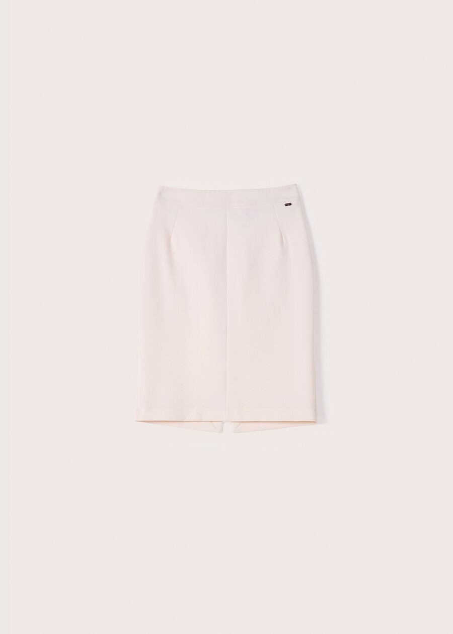 Gonna Gladys in tessuto tecnico NERO BLACKBEIGE GESSOBLU Donna , immagine n. 7