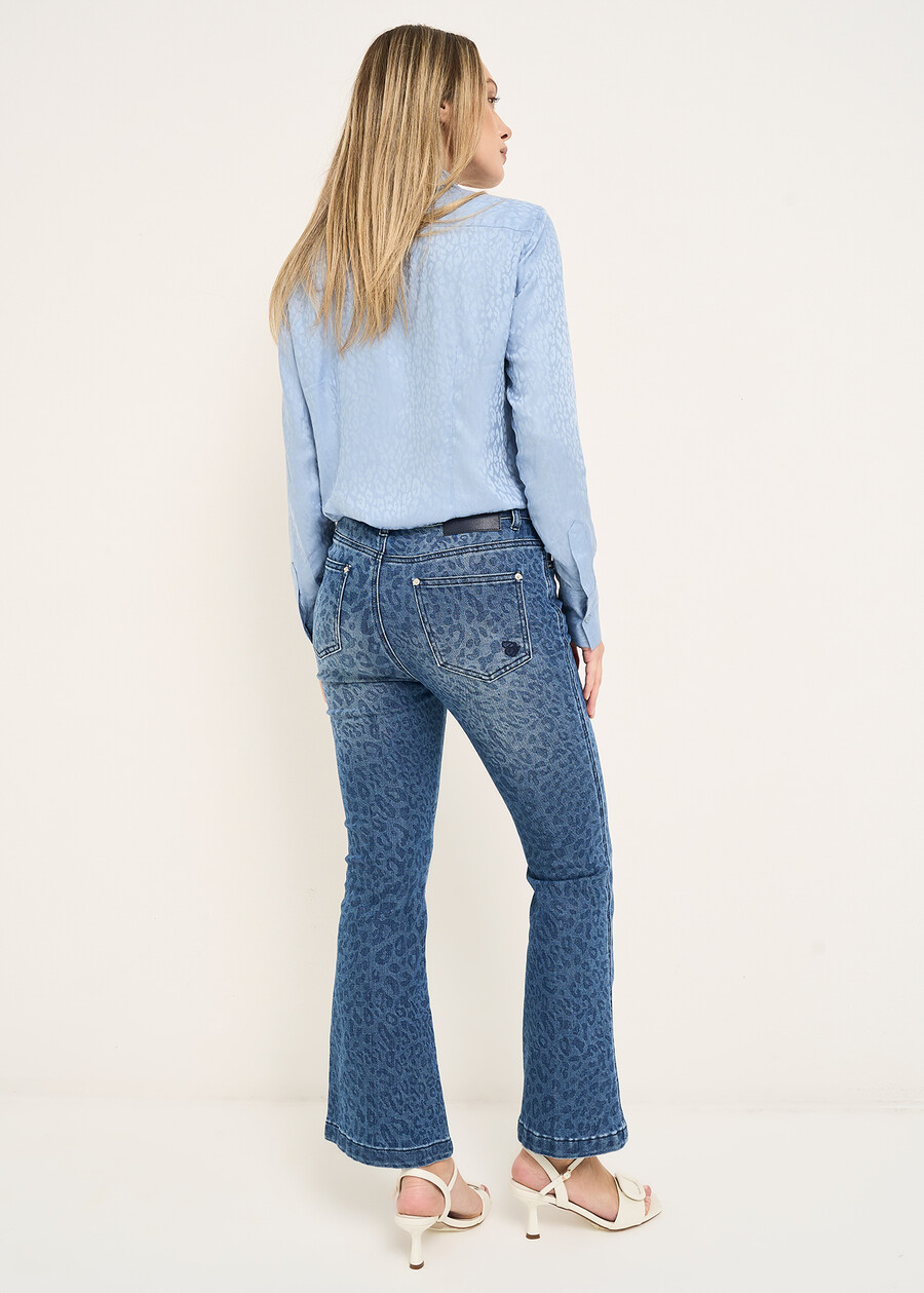 Pantaloni denim Diky maculati DENIM MEDIUM DENIM Donna , immagine n. 5