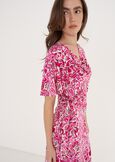 April Printed Dress BEIGE LATTE Woman image number 3