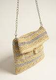 Pochette Brisette in Carta Intrecciata e Lurex BEIGEBEIGE Donna immagine n. 3