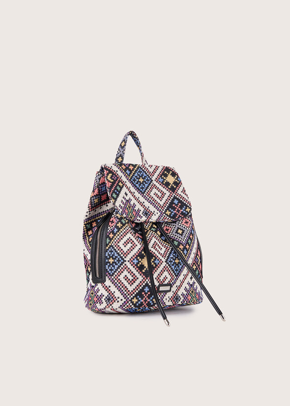 Brandy jacquard backpack  Woman null