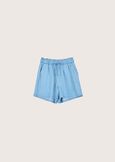Berlino 100% lyocell Bermuda shorts DENIM Woman image number 5