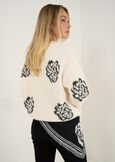Maglia Marilyn con mini paillettes BEIGE LATTE Donna immagine n. 4