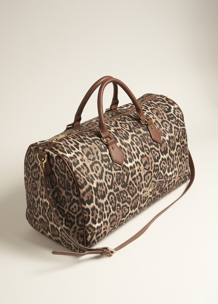 Bowlbag Travel Weekend Bag Animalier NERO BLACK Woman , image number 2